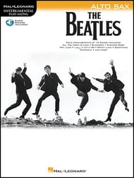 The Beatles Alto Sax Book with Online Audio Access cover Thumbnail